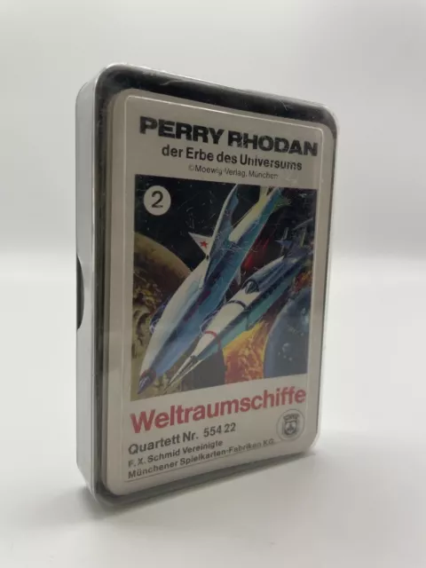 Perry Rhodan Quartett Weltraumschiffe 55422 Spielkarten F.X. Schmid Fantasy 2