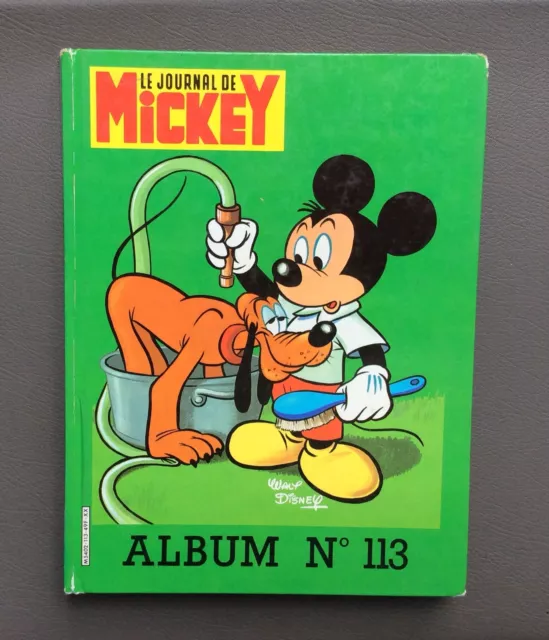 Reliure Mickey n°113. Le journal de Mickey. Walt Disney