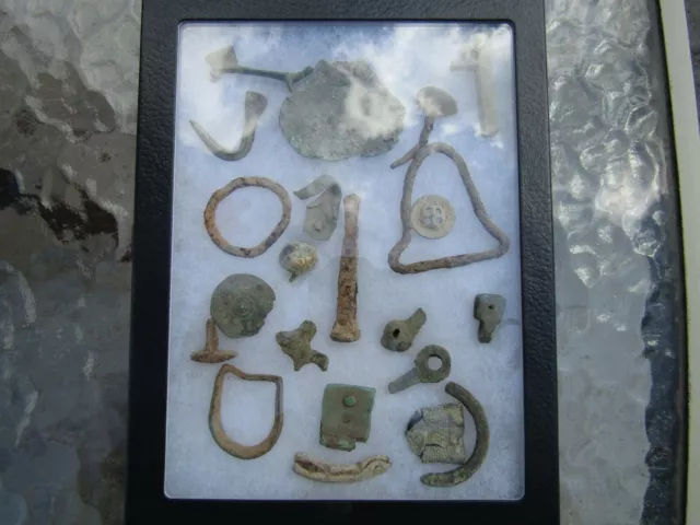 Wonderful Rare Lot Ancient Bronze And Iron Artifacts