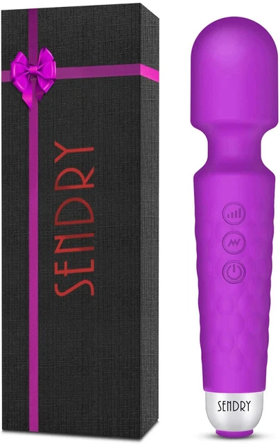 10-Mode Hot Pink Vibrator – Waterproof Silicone Prostate & Wand Massager For Men & Couples, USB Rechargeable