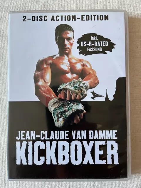 DVD " Kickboxer " mit Jean-Claude Van Damme  2 DVDs inkl. US R-Rated Fassung