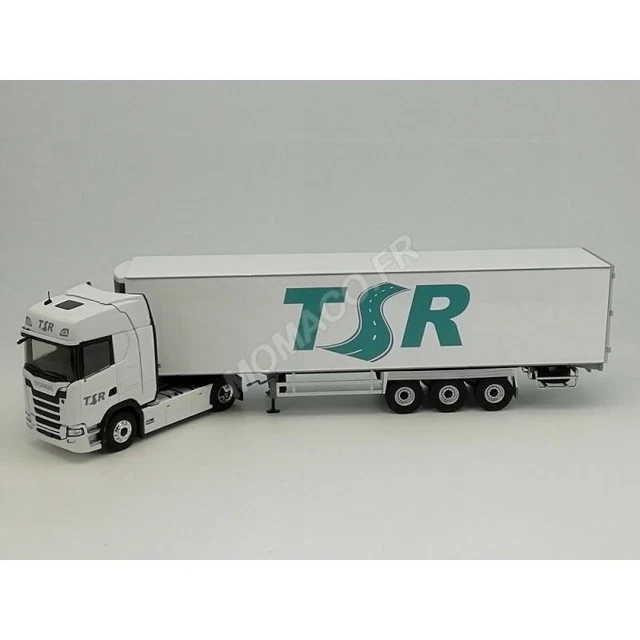 SCANIA 500S SEMI FRIGO CHEREAU TRANSPORTS BLANC NIGAY RUGBY