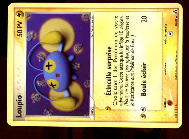 Pokemon Ex Crea Legendes N° 50/92 Loupio