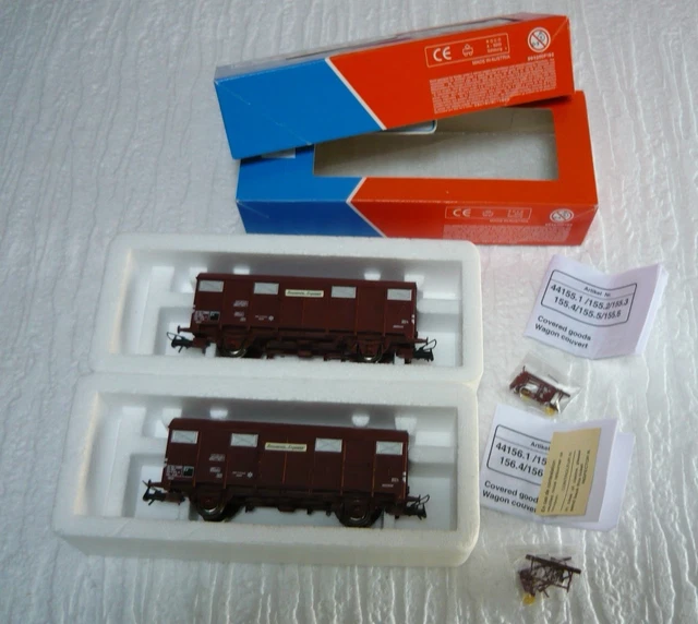 Wagon Fourgon SNCF Fret Pour Transport De Chevaux - LSM LS Models 30082 - Échelle HO - Occasion