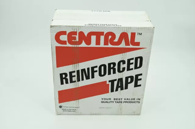 Case Central 240 Reinforced Water Activated Tape 72mm x 450 ft (10 Rolls) K7054