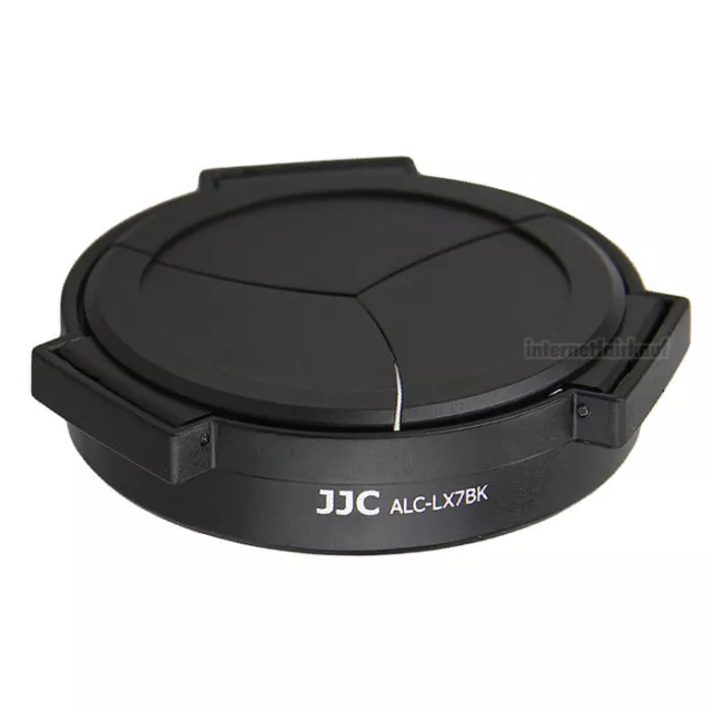 JJC ALC-LX7BK - Automatikdeckel Objektivdeckel für Panasonic LX7 + Leica D-Lux6