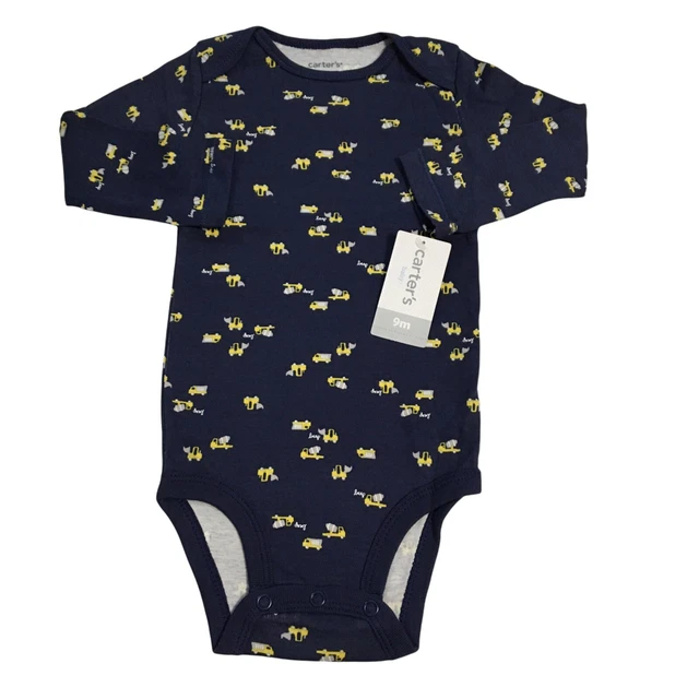 Carters Baby Boys 3pc Pants Tops Outfit Set Size 0-24 Months Multic Soft & Comfy 3