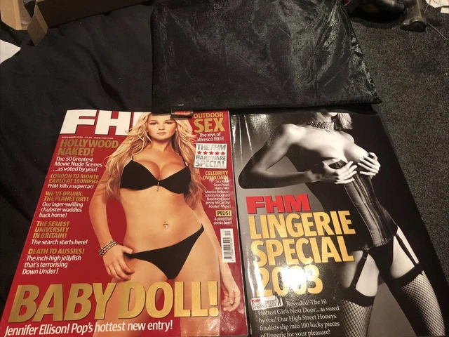 Brooke Burke Fucked Monica Bellucci - FHM MAGAZINE LINGERIE Special Dec 2003 Ellison, Monica Bellucci Jenny  Mccarthy Â£5.99 - PicClick UK