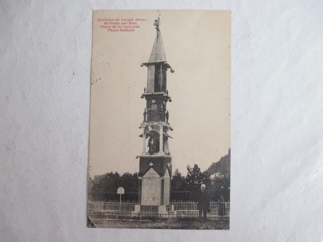 CPA - Environ de Laigle (Orne) (61) St-Ouen-sur-Iton le lighthouse Sollerot