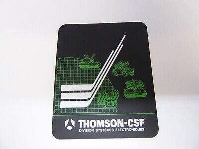 Autocollant /sticker  TRC 950   THOMSON-CSF DIVISION TELECOMMUNICATIONS 
