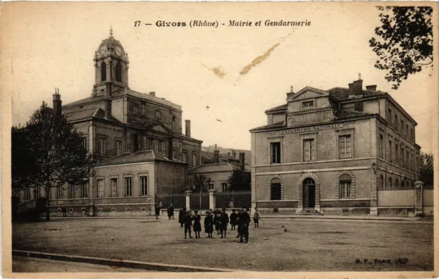 CPA Givors - Mairie et Gendarmerie (1036325)