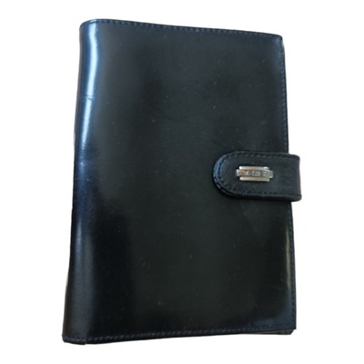 PORTEFEUILLE MONNAIE CARTES TEXIER CUIR NOIR TBEG 15/11 CM 