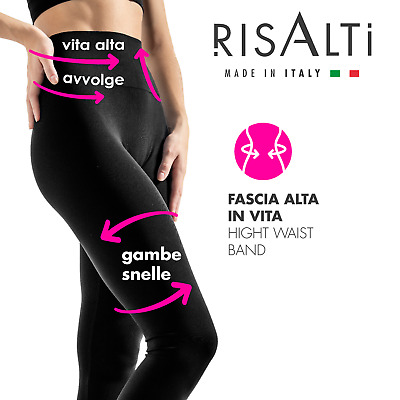 Leggings Pancia Piatta  Donna modellante made in Italy RISALTI