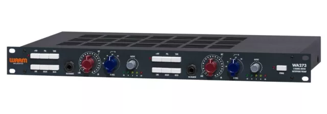 Warm Audio WA273 2 Channel Neve 1073 style British Mic Preamp 713541493131 2