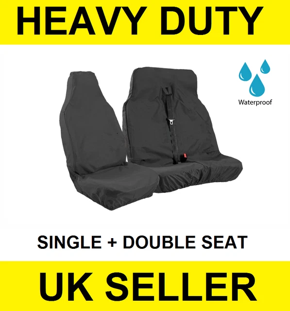 FORD TRANSIT LUTON Van Seat Covers LWB MWB SWB 100 WATERPROOF Custom £