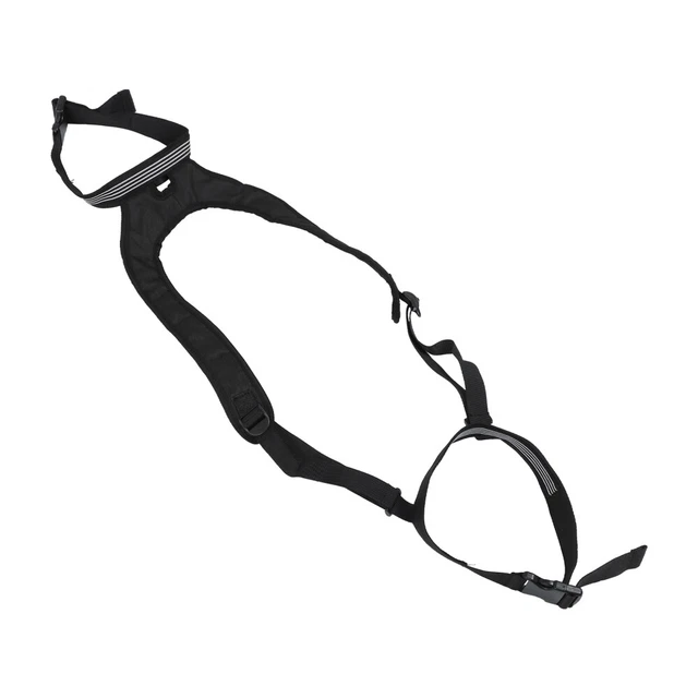 Snowboard tragen Gürtel Snowboard Gürtel Outdoor Snowboard Strap (Schwarz)