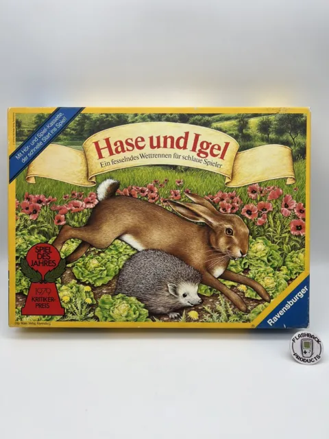 Hase und Igel Klassiker Kinderspiel Spiel des Jahres 1979 Vintage Retro /R15F5