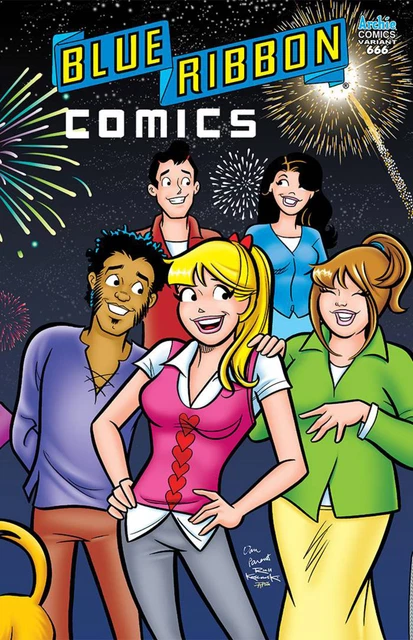 Archie #666 Vf/Nm Blue Ribbon Comics Betty Variant Cover Final Issue