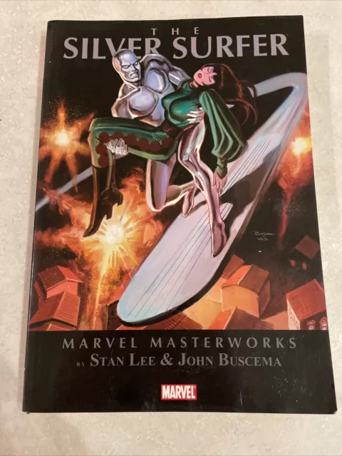 SILVER SURFER MASTERWORKS VOLUME 2  (Marvel 2010 TPB TP SC ~ Lee / Buscema) OOP