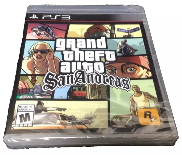 Gioco per Sony PlayStation 3 Ps3 GTA GRAND THEFT AUTO - SAN ANDREAS Nuovo