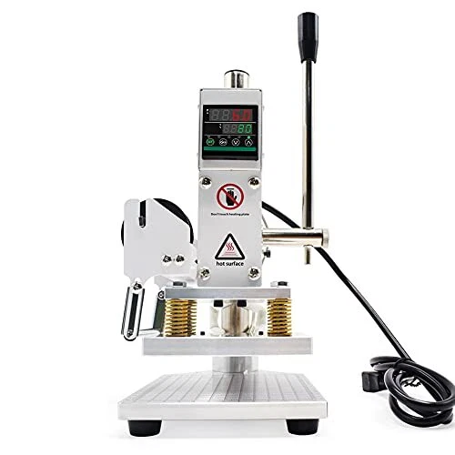 Upgraded Hot Foil Stamping Machine 10X13Cm Leather Bronzing Pressure Mark Machin