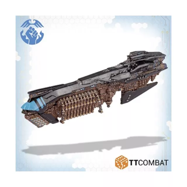TT Combat Dropfleet Commander Resistance 1:9150 Senator Battlecruiser Pack New