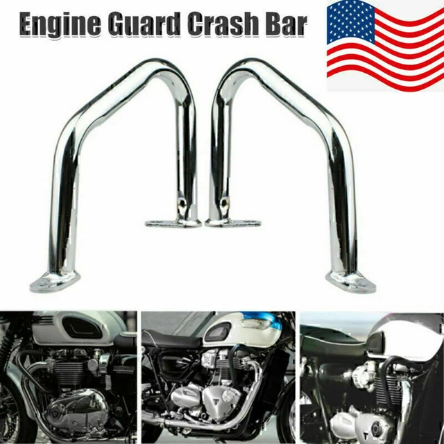 Motorbike Engine Guard Highway Crash Bar Engine Body Frame Falling Protector US