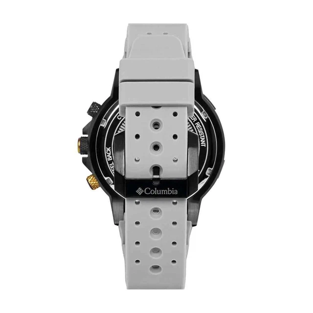 Columbia CSC03-005 da Uomo Picco Controllo Grigio Silicone Cronografo Polso 3