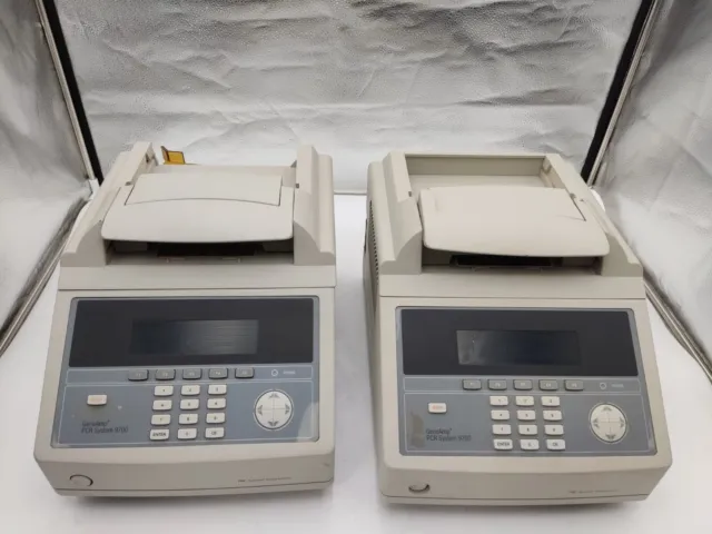 LOT OF Two/ Biosystems GeneAmp PCR 9700  Thermal Cycler 96  N8050200 FOR PARTS
