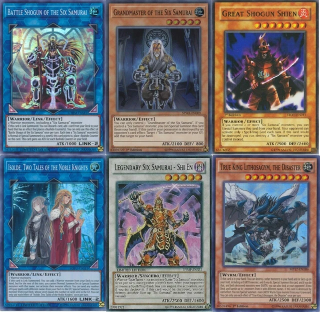 Yugioh Complete True King Six Samurai Deck! Battle Shogun Shi En **HOT** + Bonus