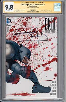 DK III The Master Race #1 CGC SS 9.8 Miller Variant Signed