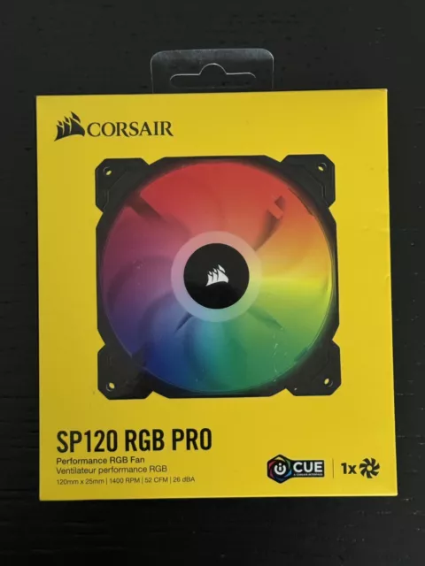 Corsair SP120 120MM RGB PRO Case Fan Faulty Fan