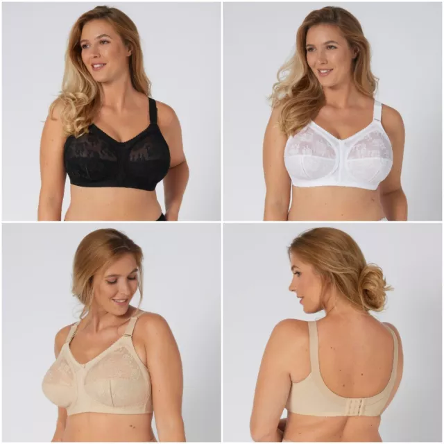 Triumph Doreen Bra Longline Unwired Bras Non Padded Full Cup Support  Lingerie 