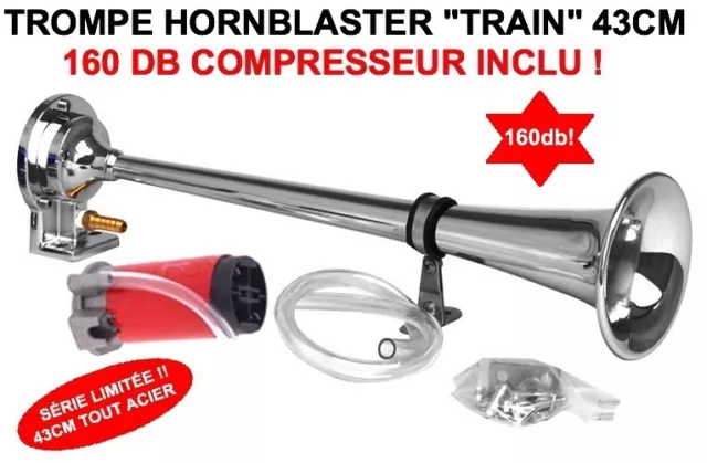 TGV! KLAXON HORNBLASTER TRAIN 160db KIT AVEC COMPRESSEUR KDJ LAND F150 JEEP  LAND EUR 449,90 - PicClick FR