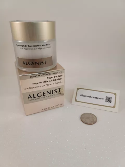 Algenist Algae Peptide Regenerative Moisturizer 2 fl oz Full Size SEALED RV$98