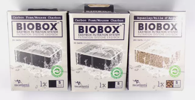 Lot 3 Biobox cartouches TECATLANTIS Systeme filtration