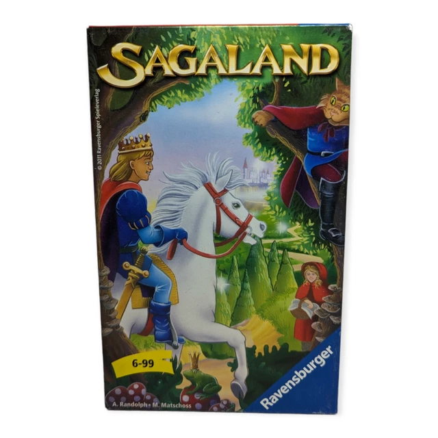 Ravensburger Sagaland Reisespiel 2011 Spielzeug Gesellschaftsspiel Brettspiel