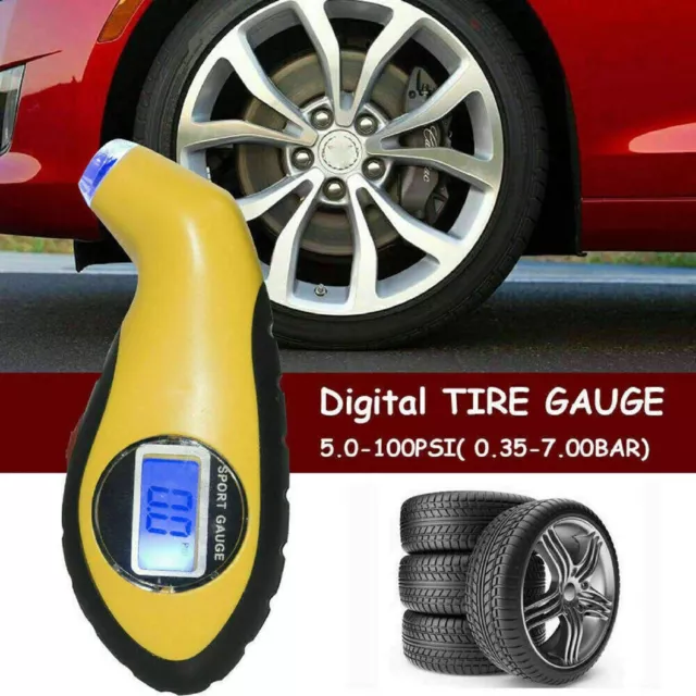 Digital Tire Pressure Gauge Air PSI Meter Tester Tyre Gauge Car Auto Tyre Meter