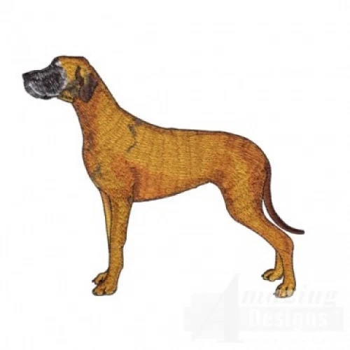 Embroidered Ladies T-Shirt - Great Dane AD013 Sizes S - XXL