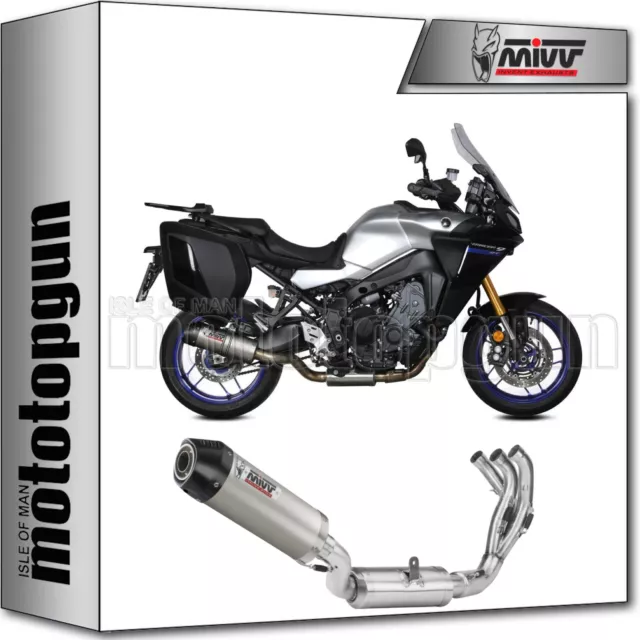 Mivv Full Exhaust Race Oval Titanium C Yamaha Tracer 9 Gt 2022 22