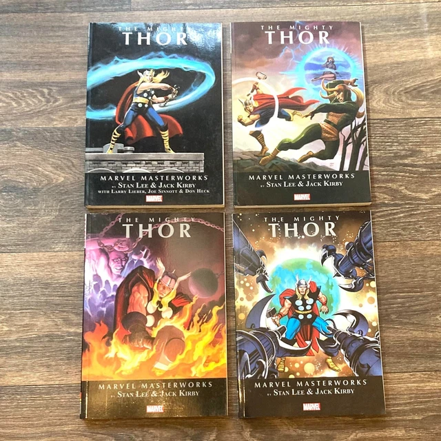 Marvel Masterworks Lot of 4 The Mighty Thor Volume 1 2 3 5
