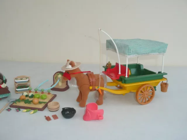 Sylvanian families pony and trap cheap