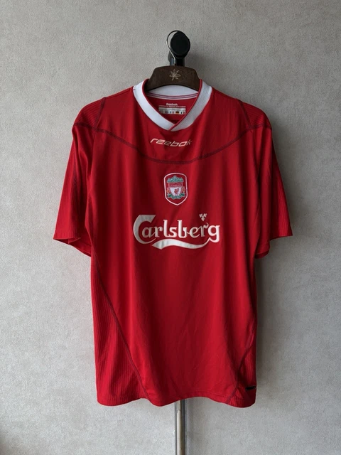 LIVERPOOL 2002-04 Reebok Home Football Shirt Xl Adult (Mint