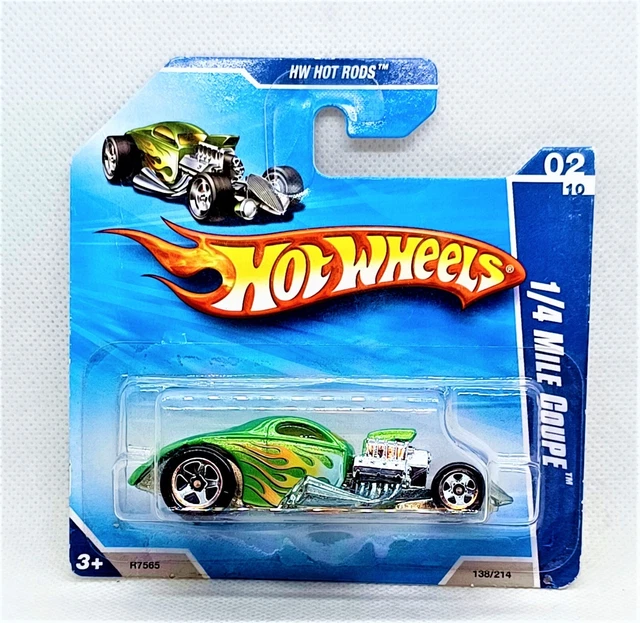 HOT WHEELS 1/4 Mile Coupe HW Hot Rods Red $3.99 - PicClick