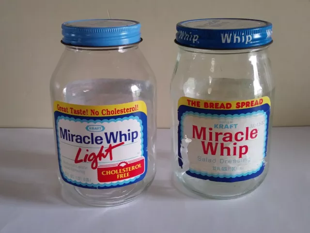 Vintage Miracle Whip Salad Dressing Lid On Jar-Maybe Married 39 Cents