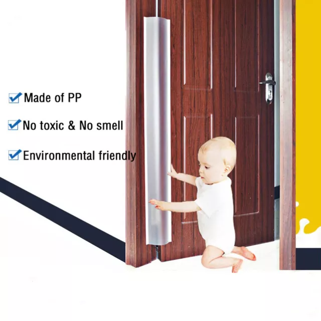 Safety Door Hinge Protector Cover Finger Pinch Guard Home School Baby Security ,