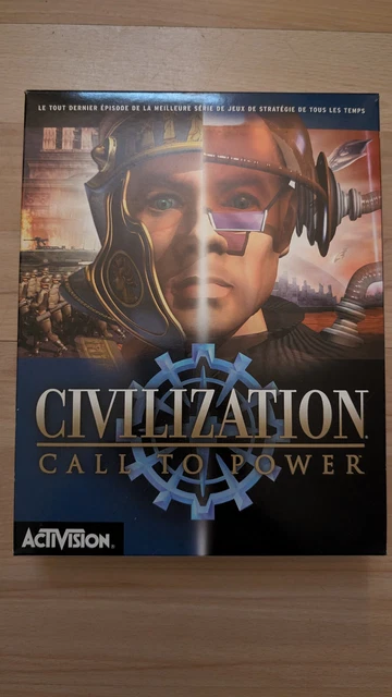 CIVILIZATION CALL TO Power II - Big Box - PC **Sans le jeu** EUR 6,90 - FR
