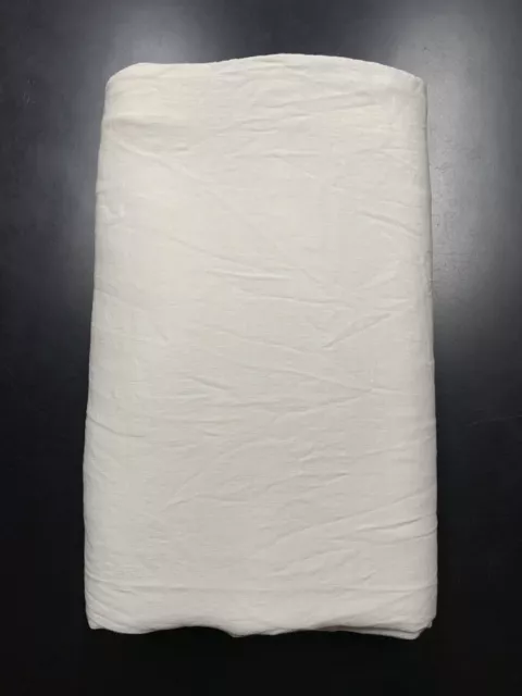 Restoration Hardware RH Baby & Child Washed Linen Cotton Twin Size Duvet White