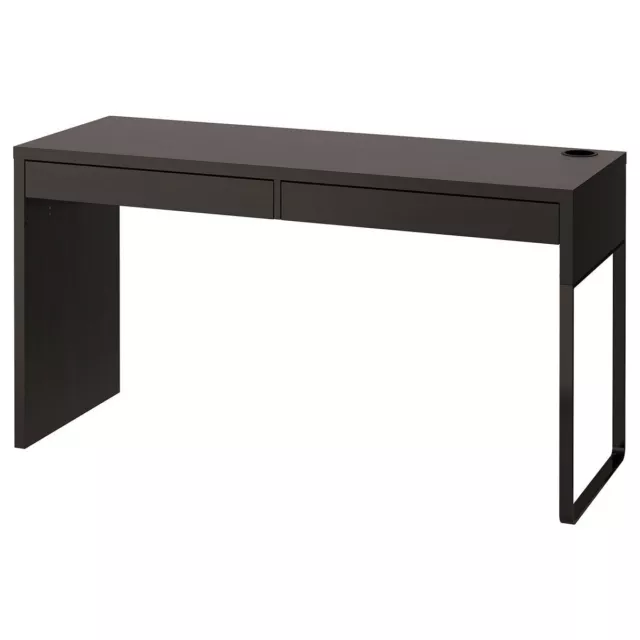 IKEA MICKE writing desk/ table black-brown (142x50x75 cm)