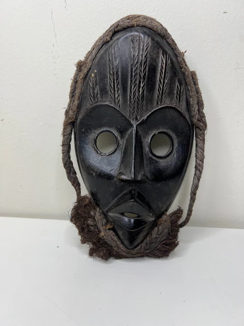 Dan, Wee, Kran, Guerre Guere Mask Liberia custom stand 9.5"X 5.5"X2"African Art